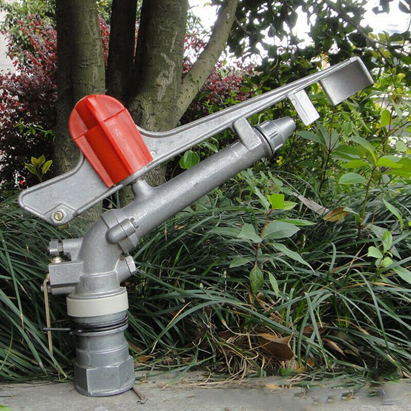 1.5" 360Â° Adjustable Impact Sprinkler Large Area Water Irrigation Spray AU Stock