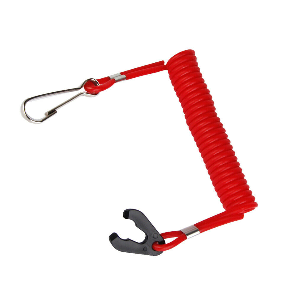 Outboard Motor Ignition Kill Switch Lanyard Watercraft Marine