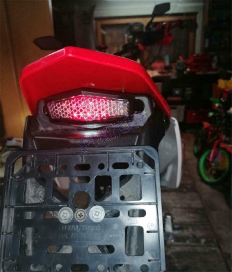 12V Motorcycle ATV LED Rear Tail Light Brake Stop Turn Signal Light Universal