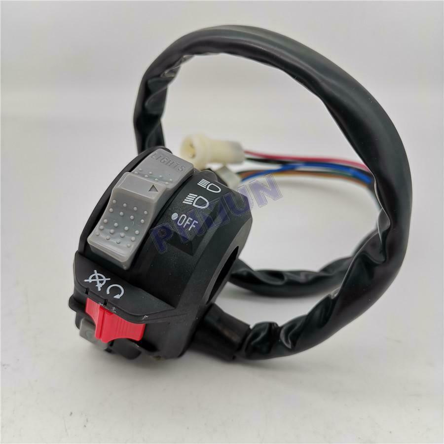 Left Handlebar Light Switch Hi/Low/On/Off For Yamaha ATV MOTO-4 WARRIOR YFM350
