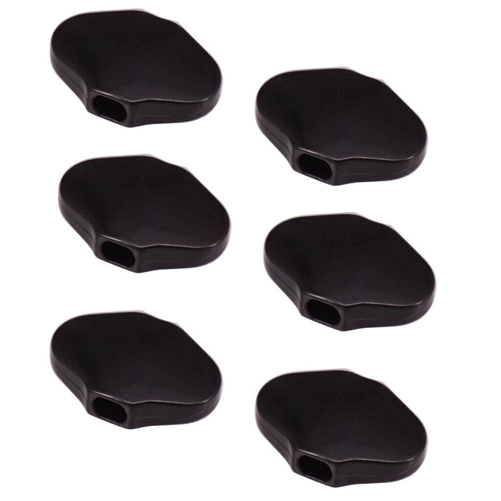 Pack of 6 Universal Guitar Tuner Machine Head Buttons Tuning Key Replacement