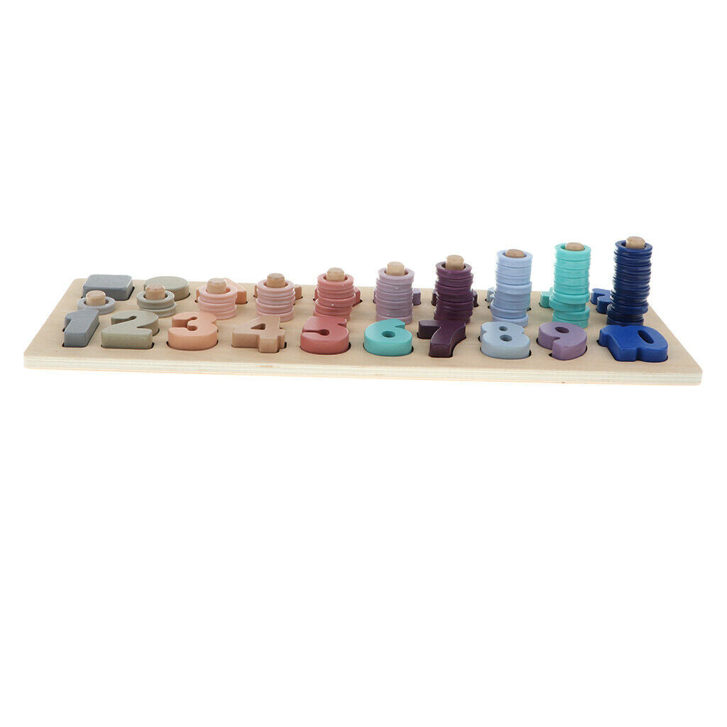 Geometric Wooden Toys Intellectual Development For Children