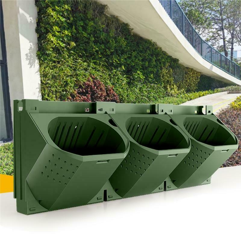 Outdoor Garden Pot Wall Mounted Potted Bonsai Plant Flower Pot Nursery Container