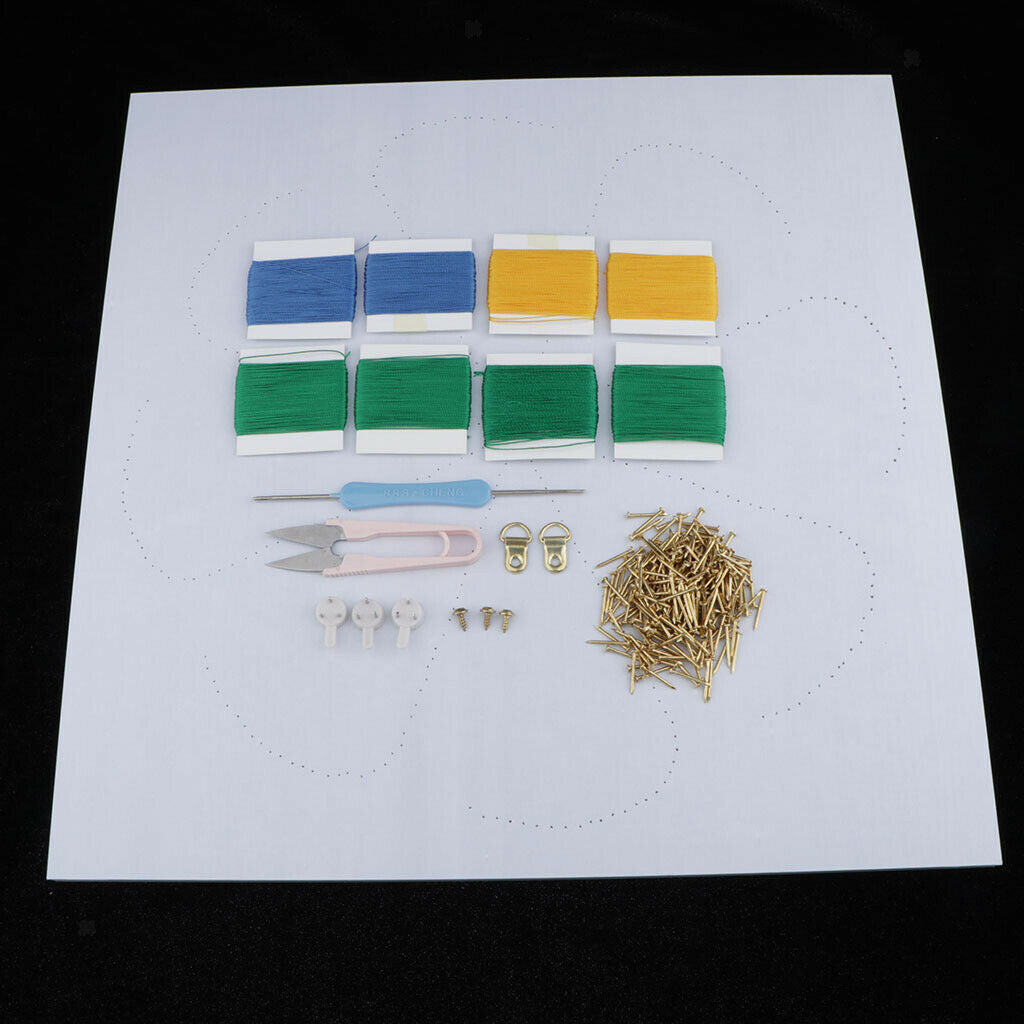 DIY String Art Kit | Flower String Art | DIY Kit Includes All Craft Supplies