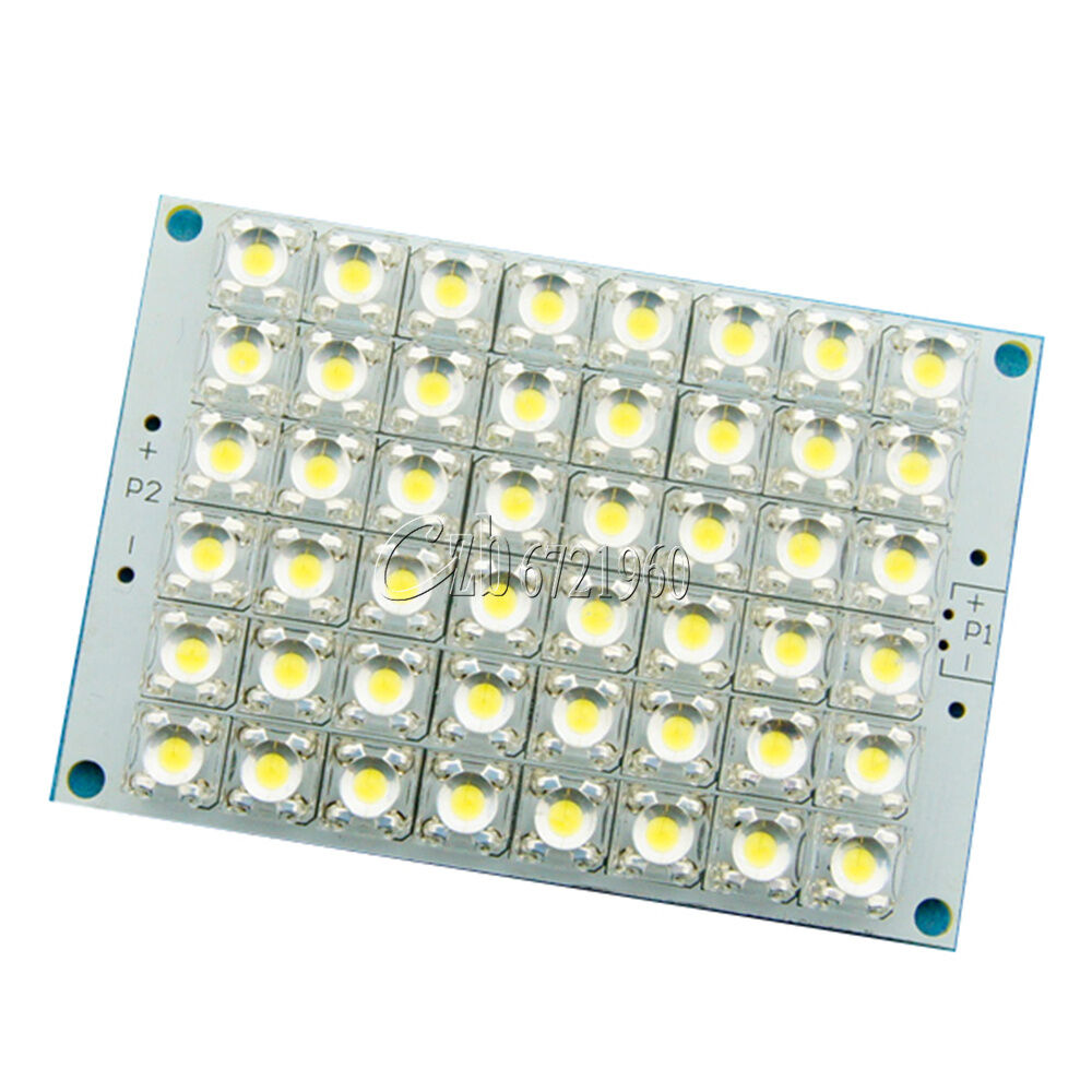 Super Bright 12V White Light 48 LED Piranha LED Panel Board Lamp lighting F/ car