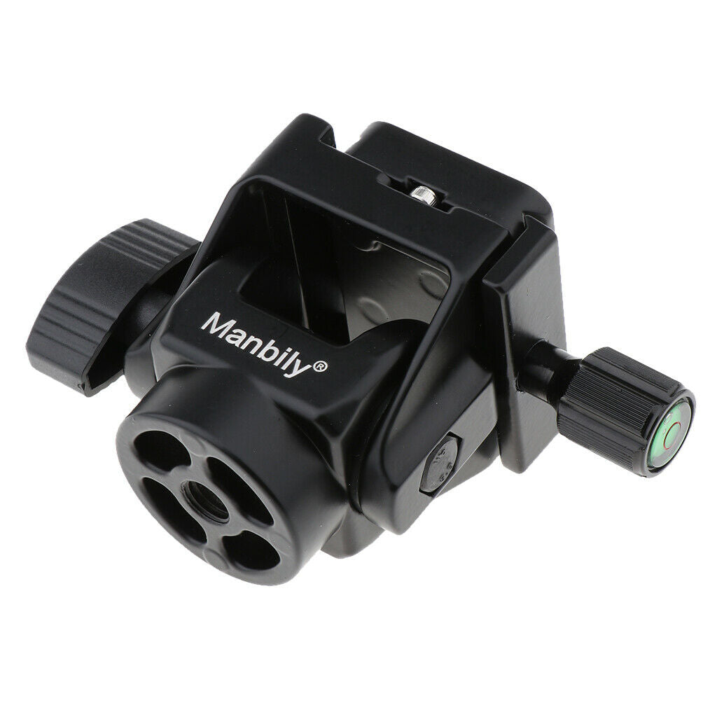 Professional Metal Tripod Ball Head with 1/4 inch Quick Release Plate, for DSLR