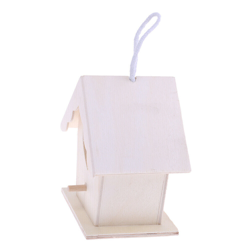 1pc Wooden garden Bird Cages Nests bird house jsJC.l8