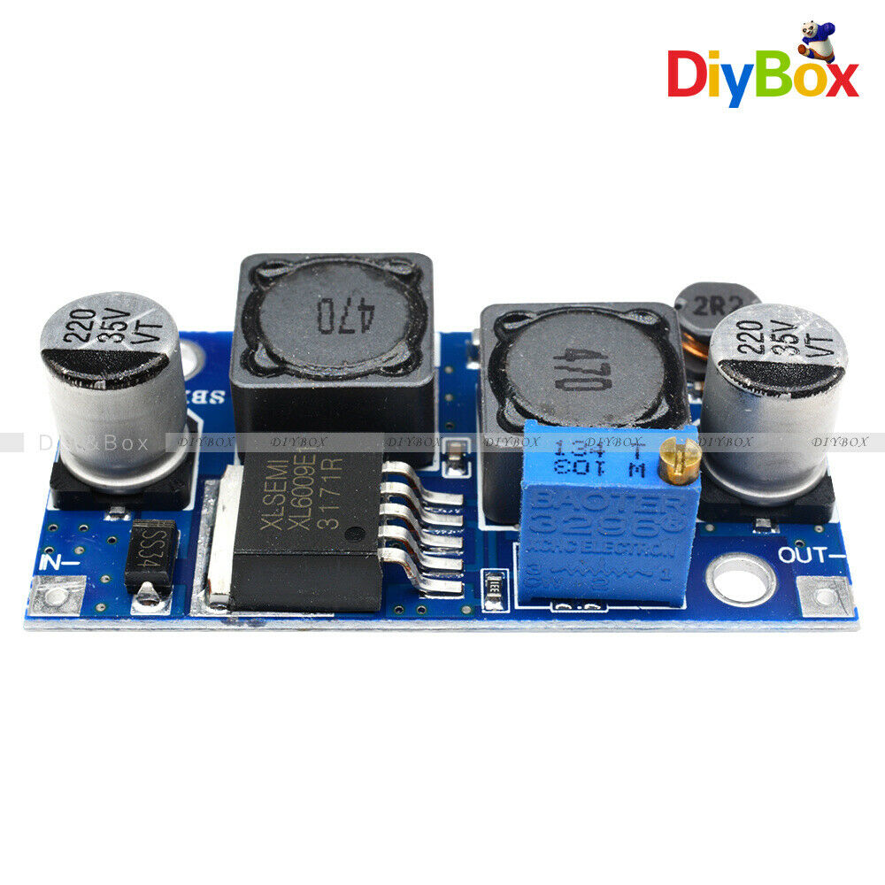 5PCS DC Boost Buck adjustable step up down Converter XL6009 Module Solar Voltage
