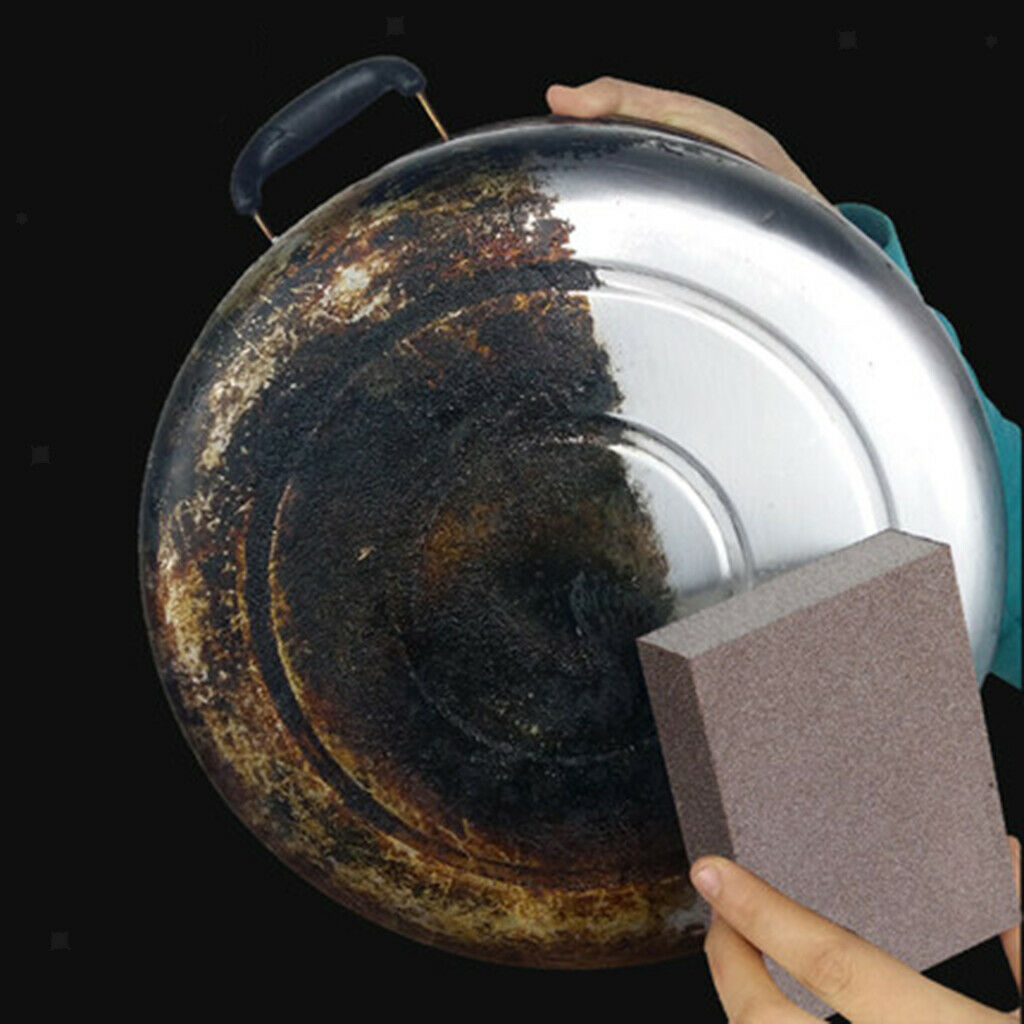 6x 6Pcs Abrasive Sanding Sponge Block Sandpaper Pad Kitchen Wood Surfaces