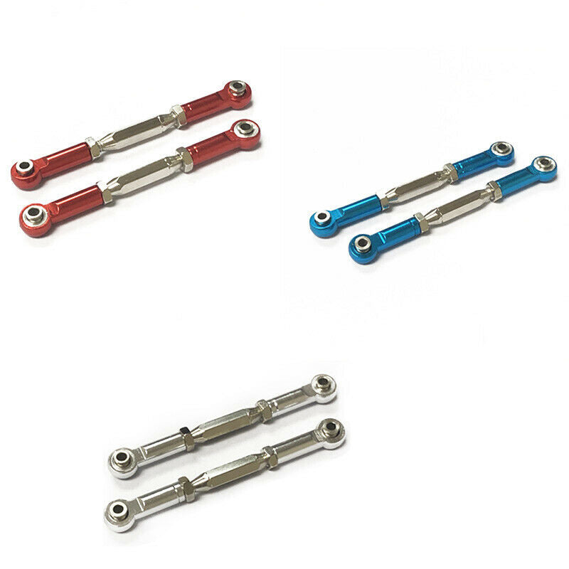 for TRAXXAS Slash 4X4 Aluminum Stee Turnbuckle Toe Link Camber Linkage 85mm-97D6