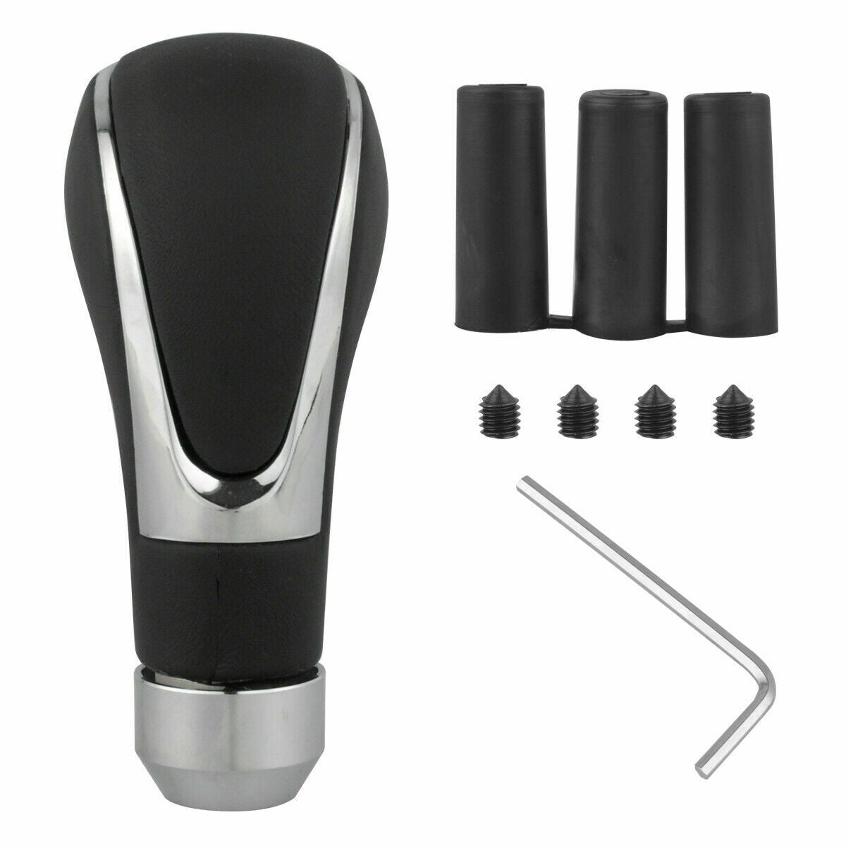 Universal Leather Automatic Auto Car Gear Stick Shift Knob Shifter Lever Cover