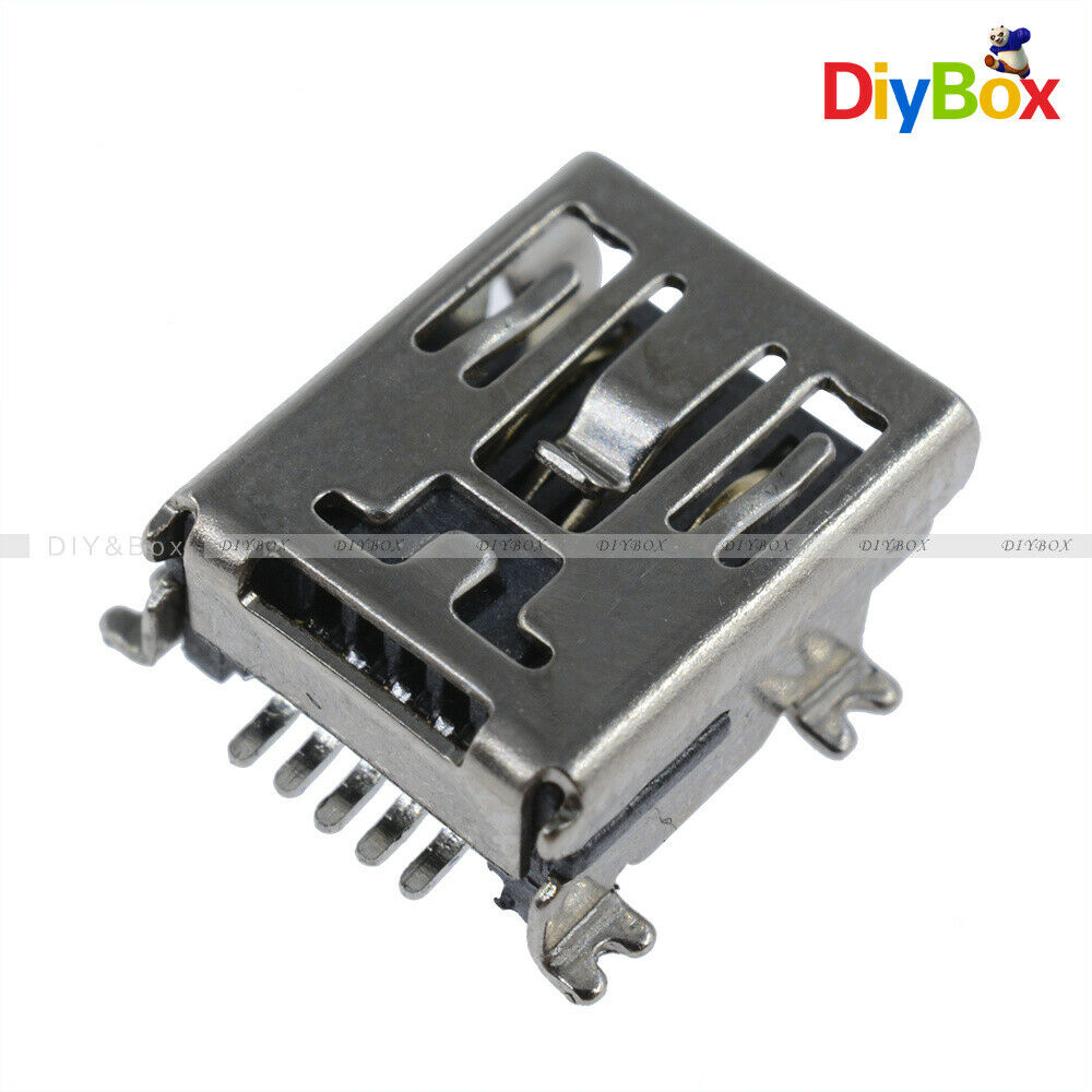 20PCS 5 Pin Mini USB SMD Female Mini B Socket Connector Plug