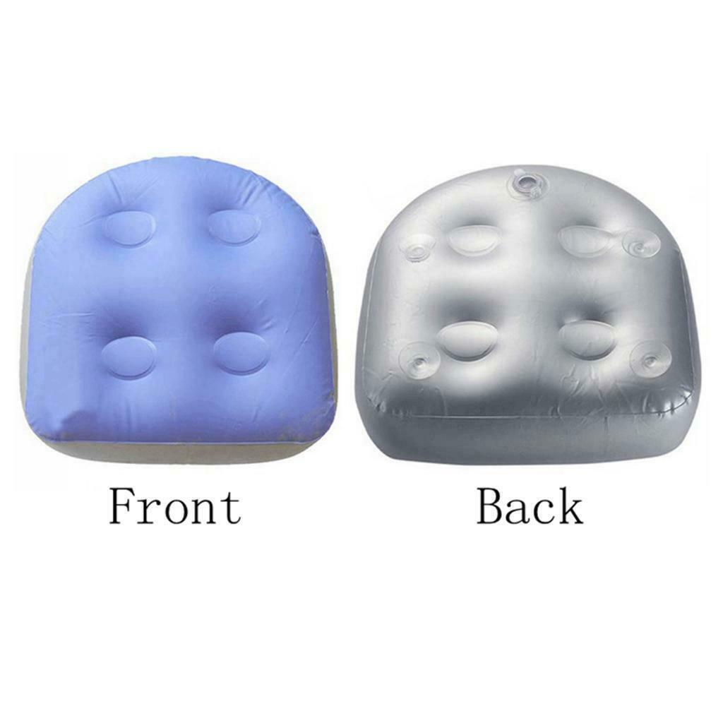 Spa and Hot Tub Booster Seat Pad with Suction Cup Soft Inflatable Massage