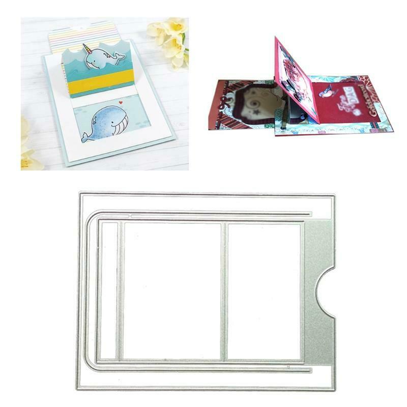 Envelope Metal Cutting Dies Stencil DIY Scrapbooking Album Paper Card Template
