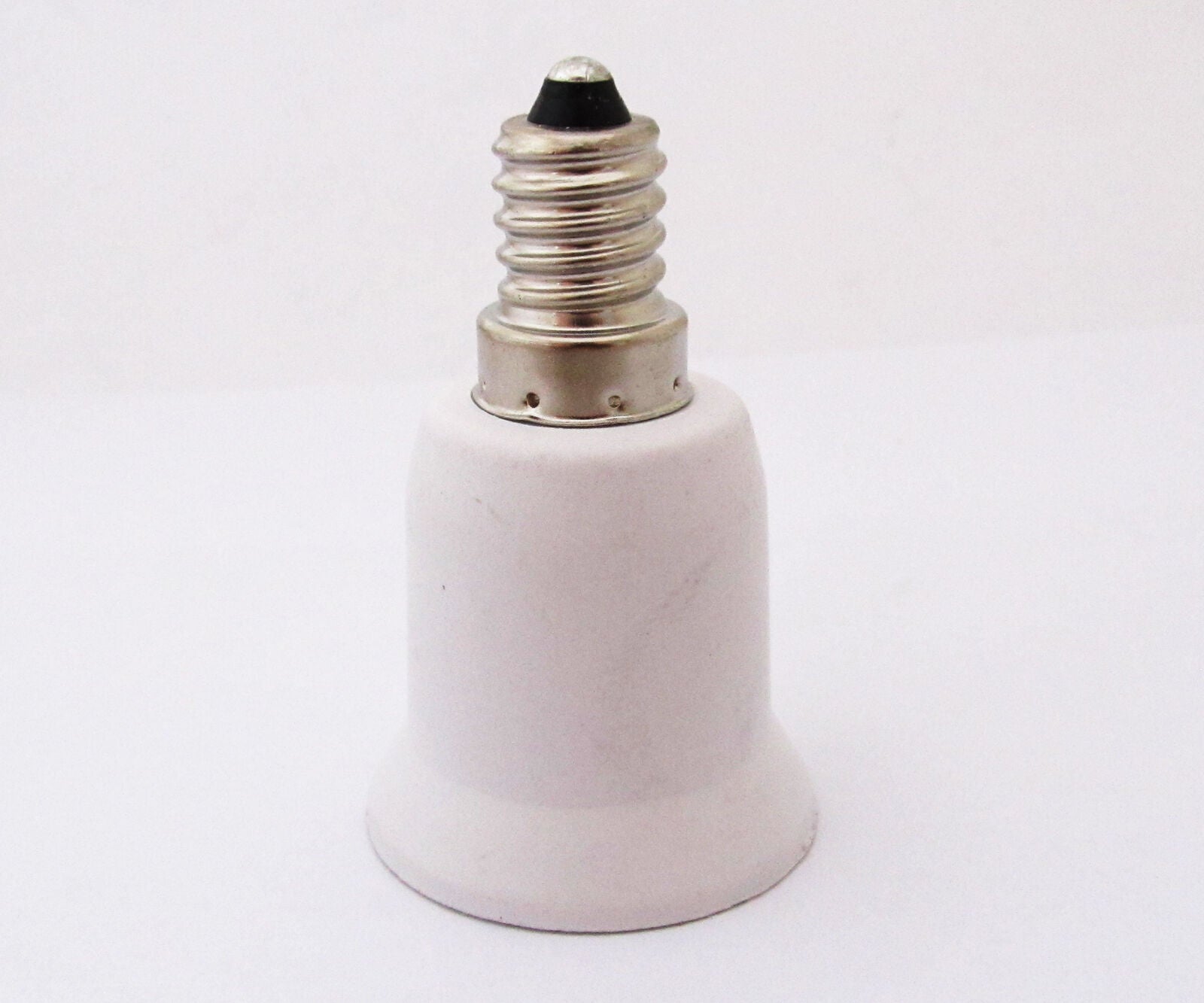 10pcs Base LED Light Bulb Adapter Holder Socket Converter E14 Male to E27 Female