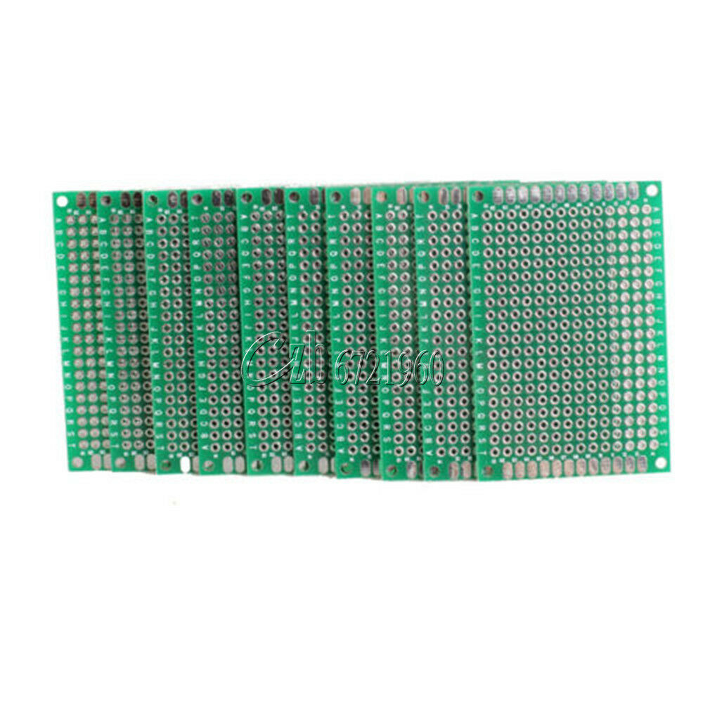 5PCS Double Side Prototype PCB Bread board Tinned Universal 4x6 cm 40x60 mm FR4