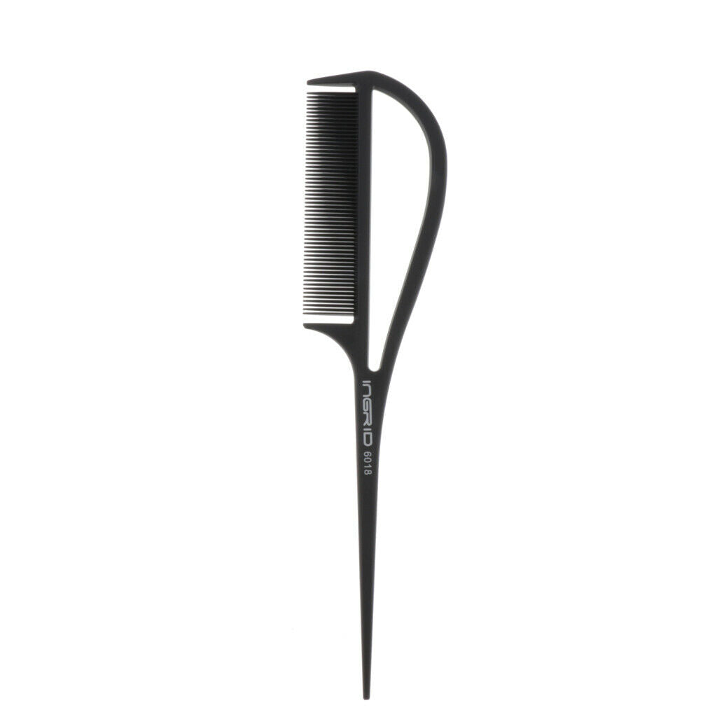 Anti-static Rat Tail Teasing Comb Barber Styling Braiding Pintail Comb