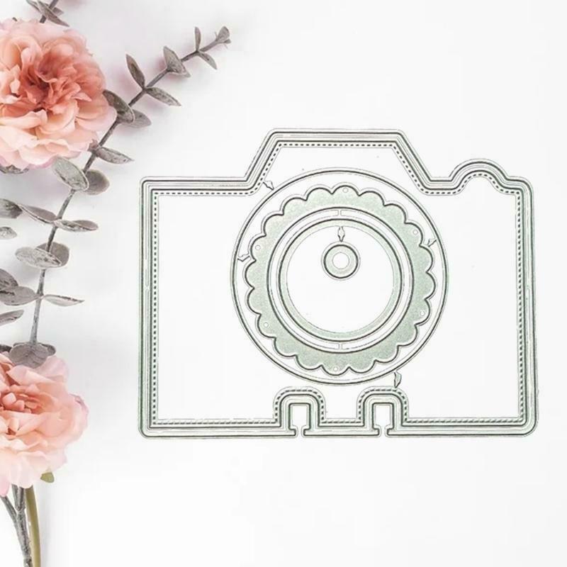 Camera Case Metal Cutting Dies Stencil DIY Scrapbook Album Paper Card Template