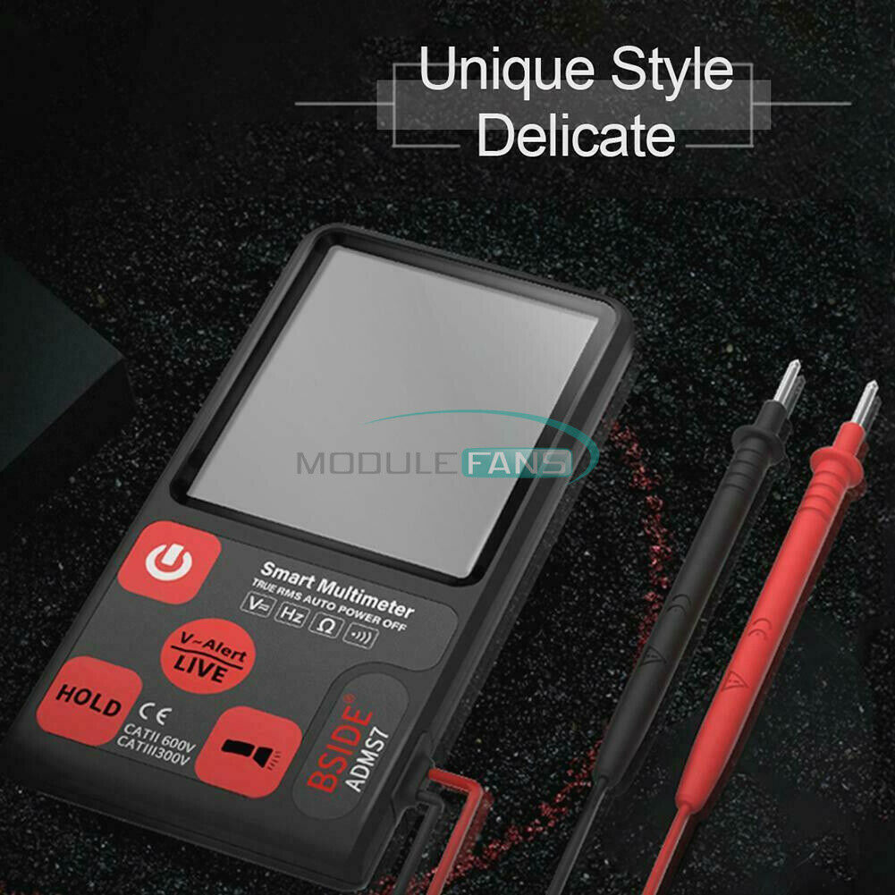 Digital ADMS7 LCD Voltmeter Ammeter Ohm Meter Multimeter Voltage AC DC Tester
