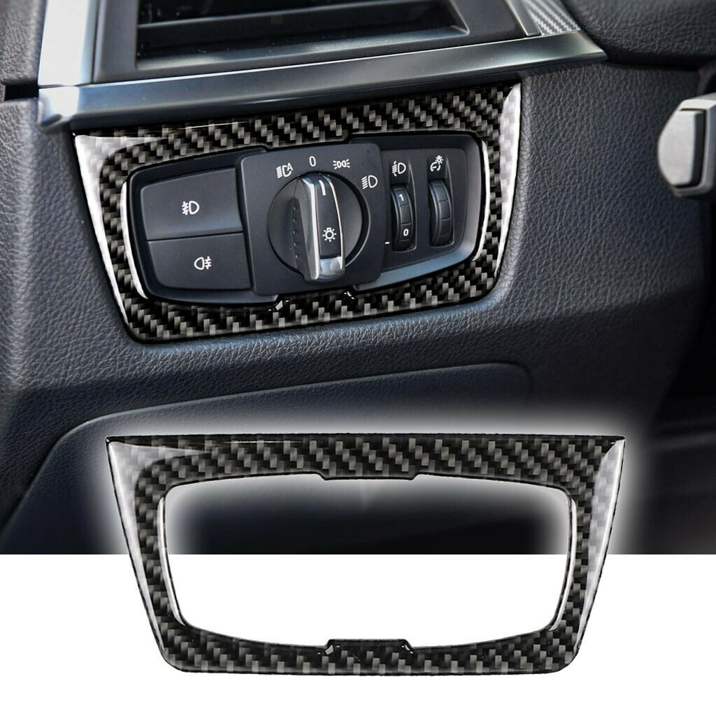 Headlight Switch Cover Trim For BMW 3 Series F30 GT F34 2013-2018 Black New