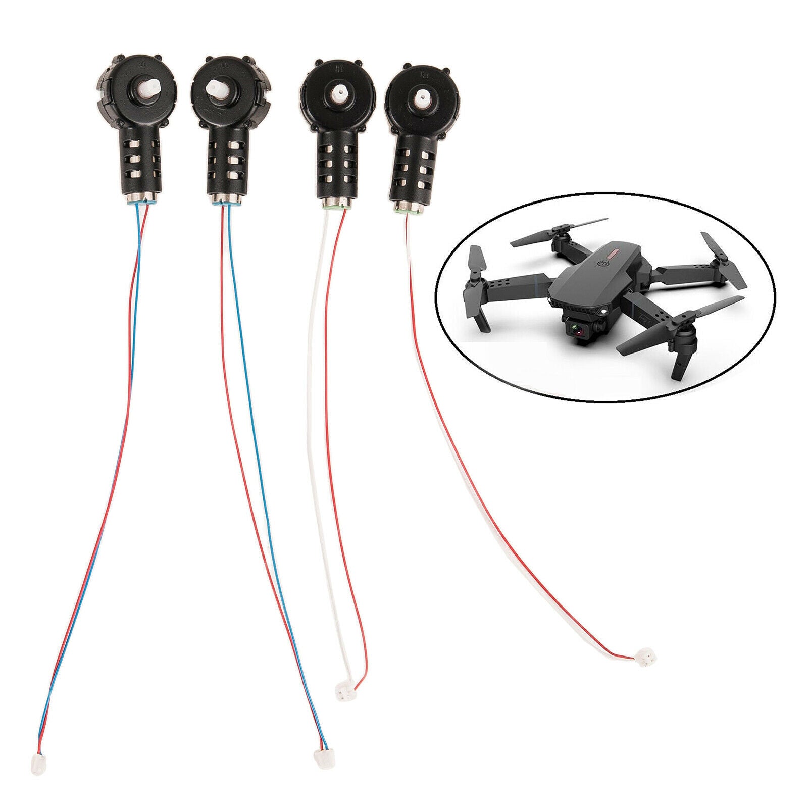 E88 Pro Folding Drone Replacement Motor Easy to Install Attachment Present