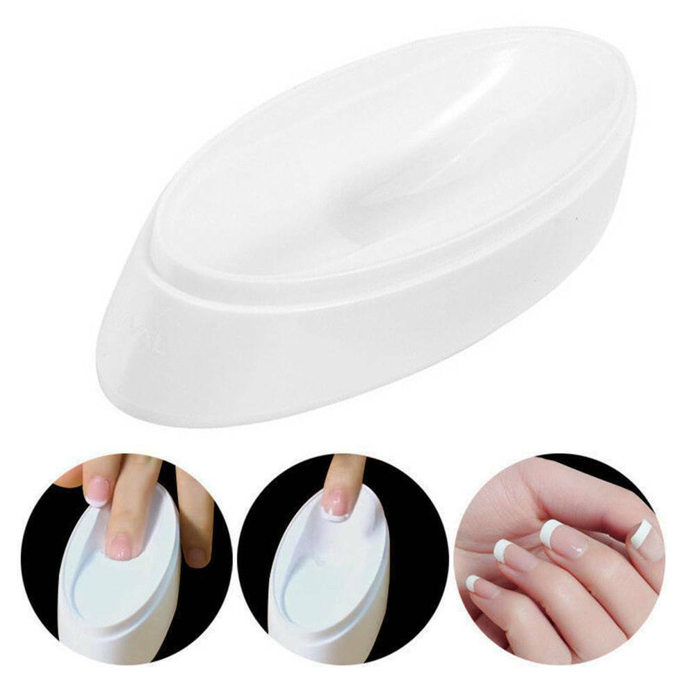 Simple French Tray Manicure Mold Nail Dip Nail Dipping Powder Container Hot
