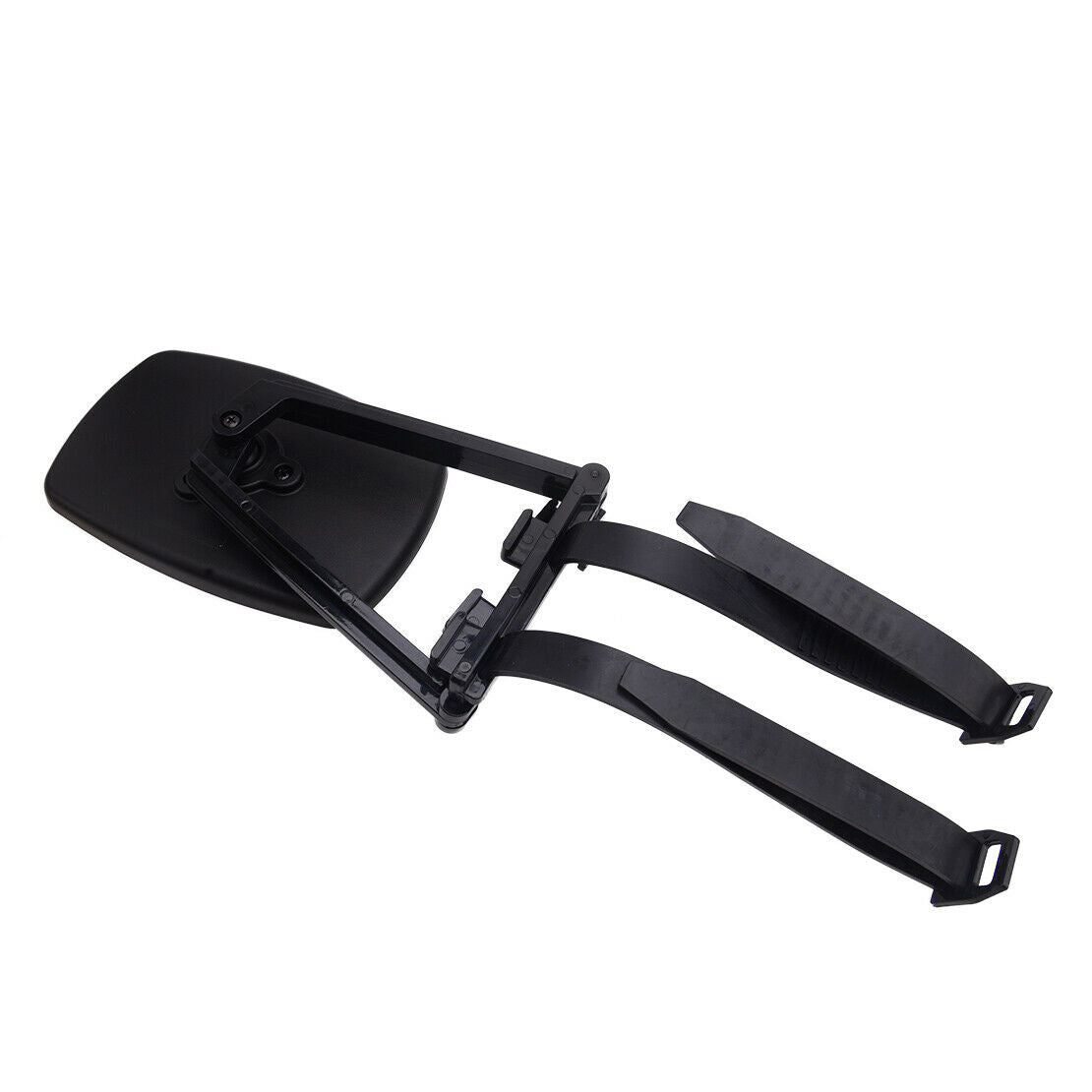 1x Adjustable Extension Clip On Trailer Towing Side Mirror RV Safe Hauling Kit