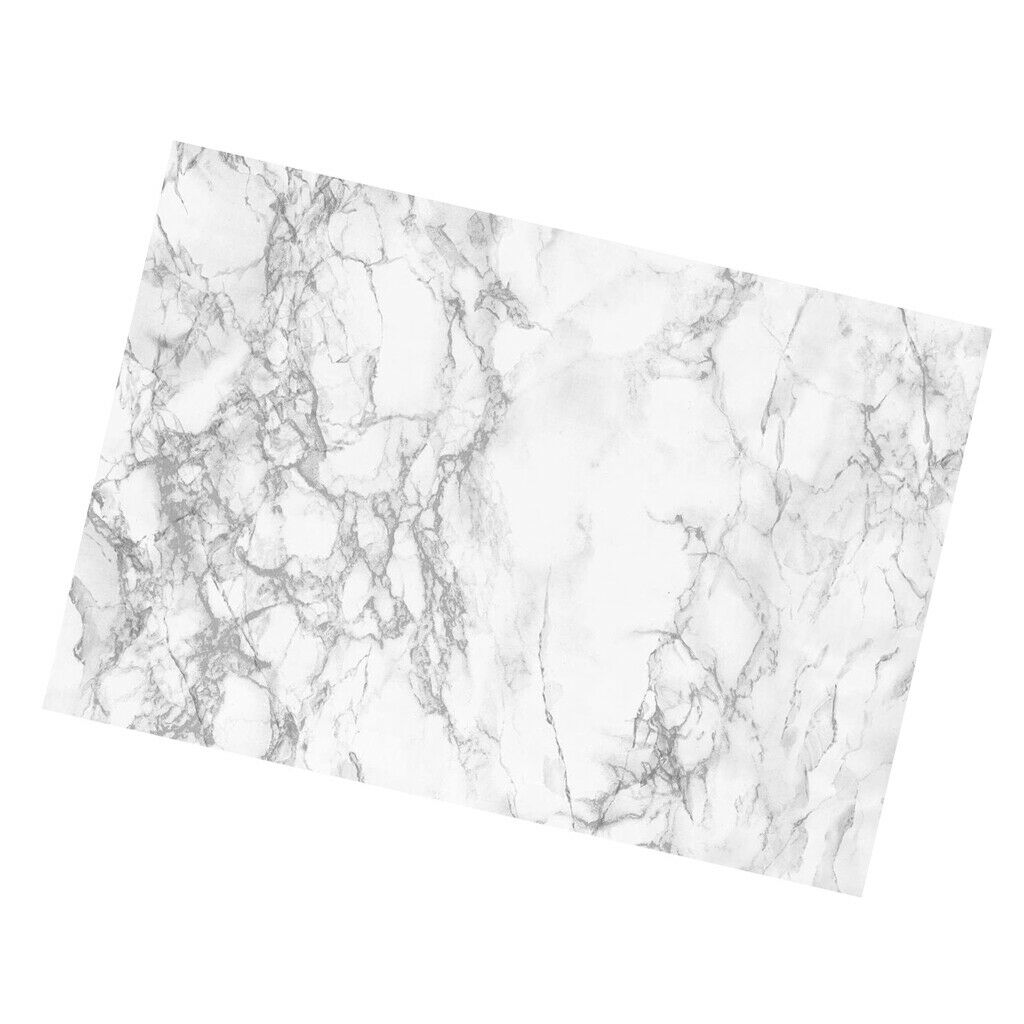 Marble Contact Paper Kitchen Vinyl Wall Paper Bathroom Table Desk Decor Arts