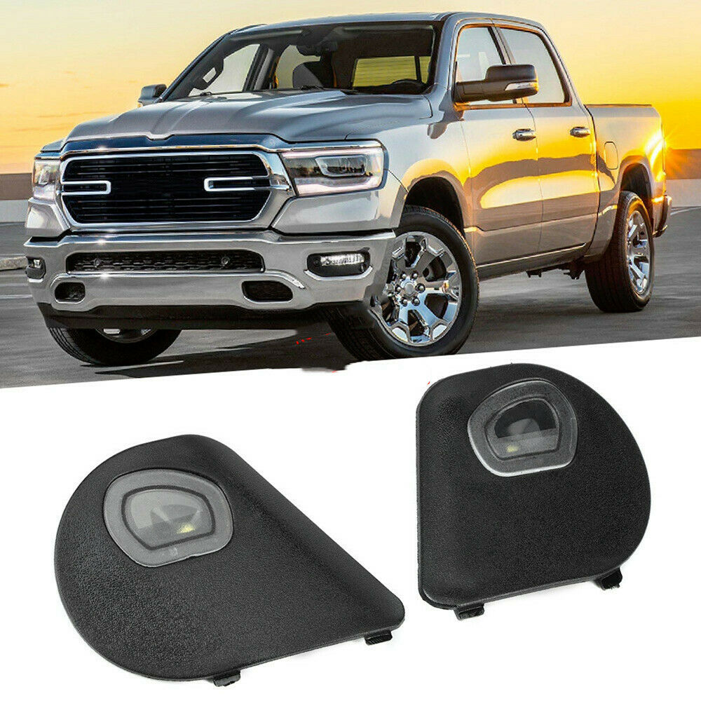 LED Side Mirror Puddle Light Lamp 12V Fit For Dodge Ram 1500 2500 3500 4500 5500
