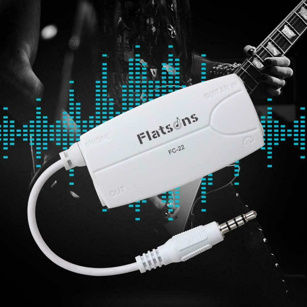 Guitar Bass to Phone Smartphone Cellphone Effect Interface Connection Adapter