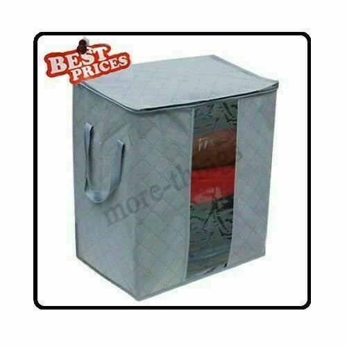 Bamboo Charcoal Non-smell clothing Transparent inspection Storage Organizer Bag