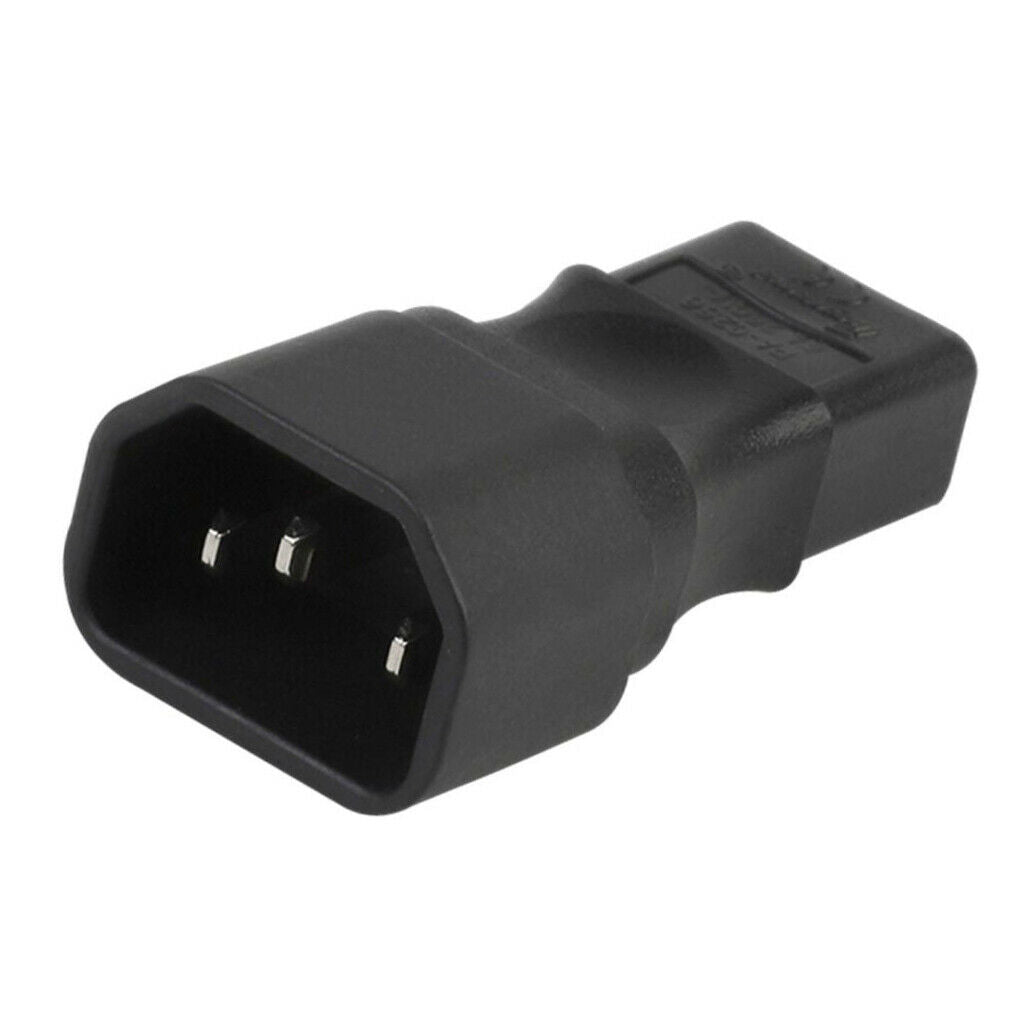 2X IEC320 Male C14 to Female C9 Power Adapter Mains Extension Connector New