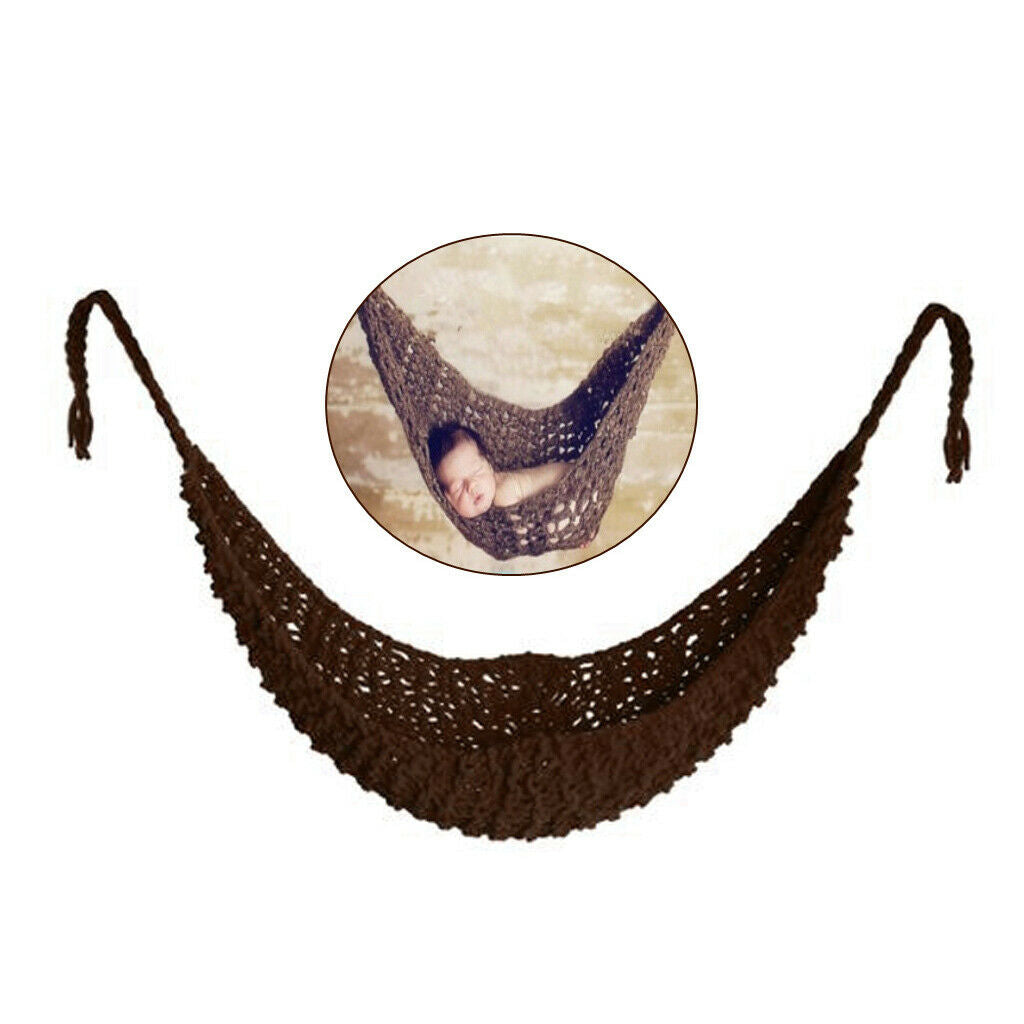 Newborn Baby Hammock Hand Spinning Photo Costume Photography Support Soft