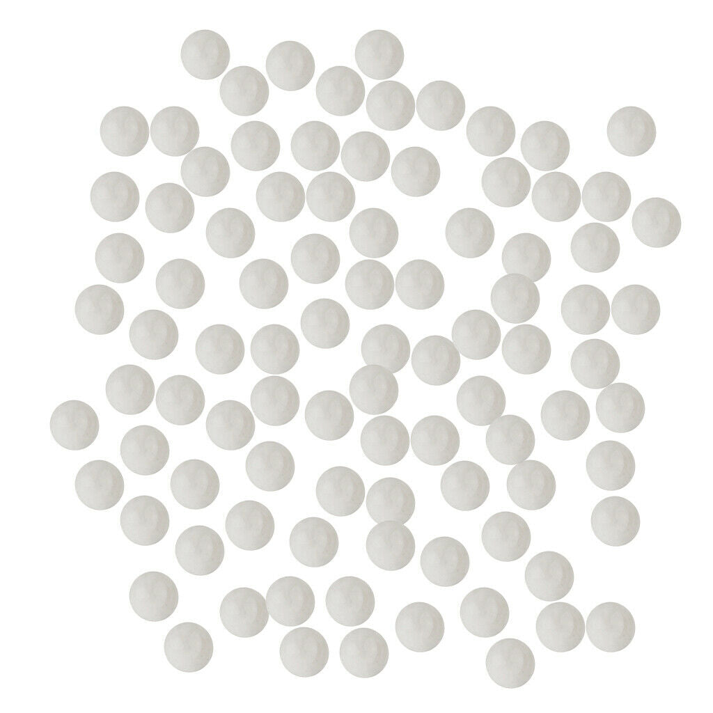 100pcs Clear Glass Marbles 13mm Balls for Marble Run, Board Games, Chinese