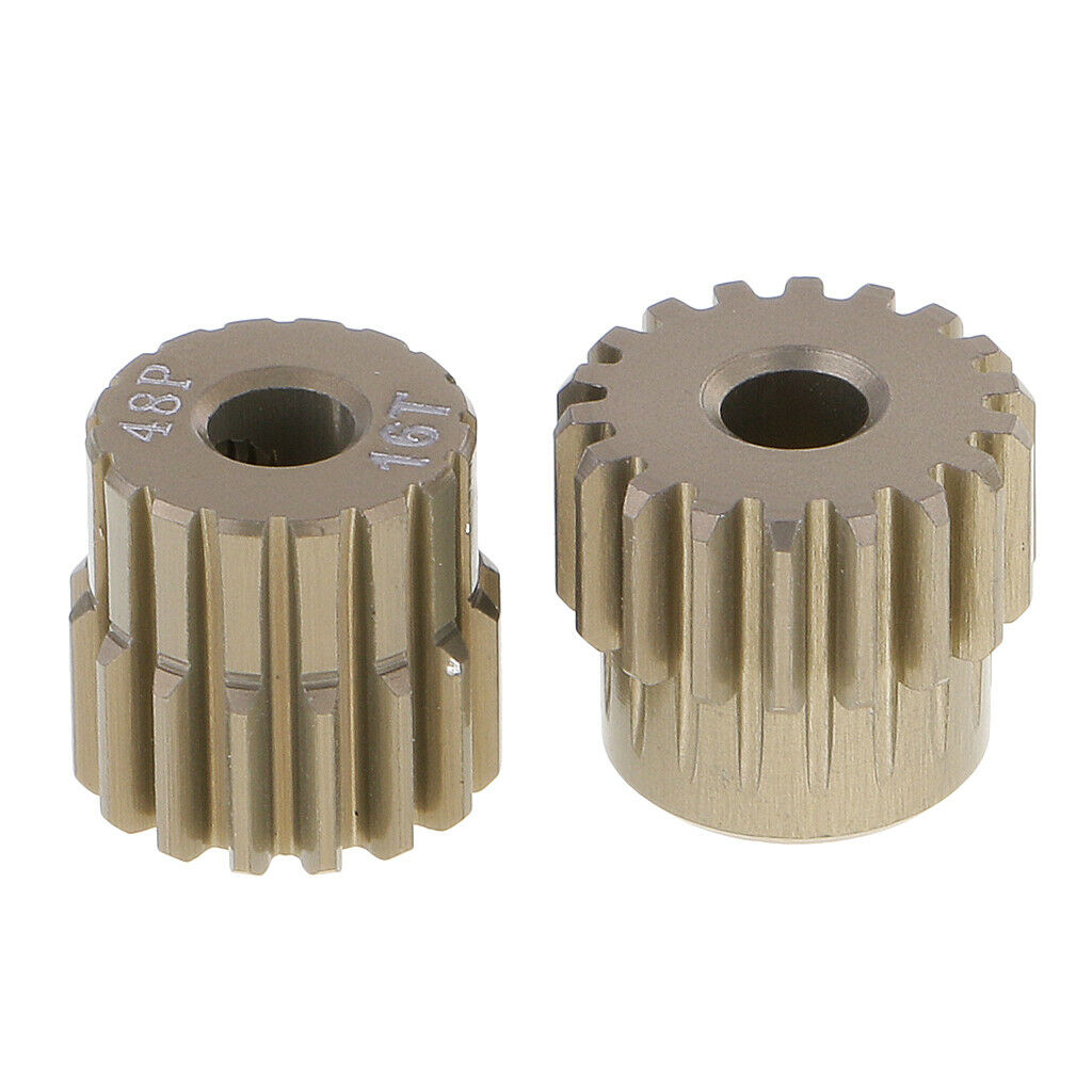 35T Brushed Motor And 3.175mm 16T -20T Pinion Gear Kit Spare Parts for 1/10