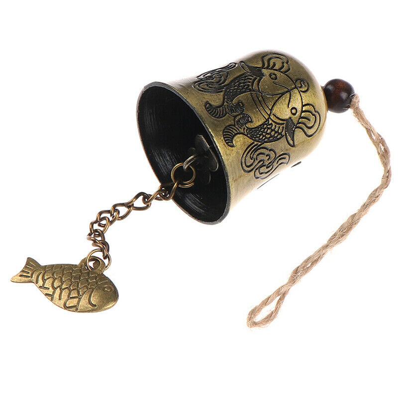 1PC Mural Statue Pattern Bell Blessing Feng Shui Wind Chime for Good Lu.l8