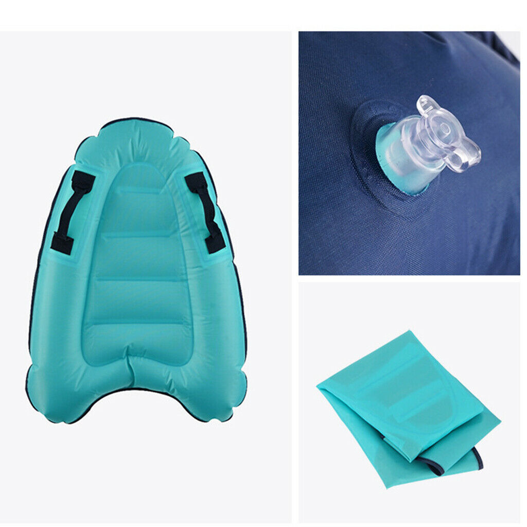 2X Pool Surfboard School Inflatable Kick Board Float Swimming Aids Water Toys