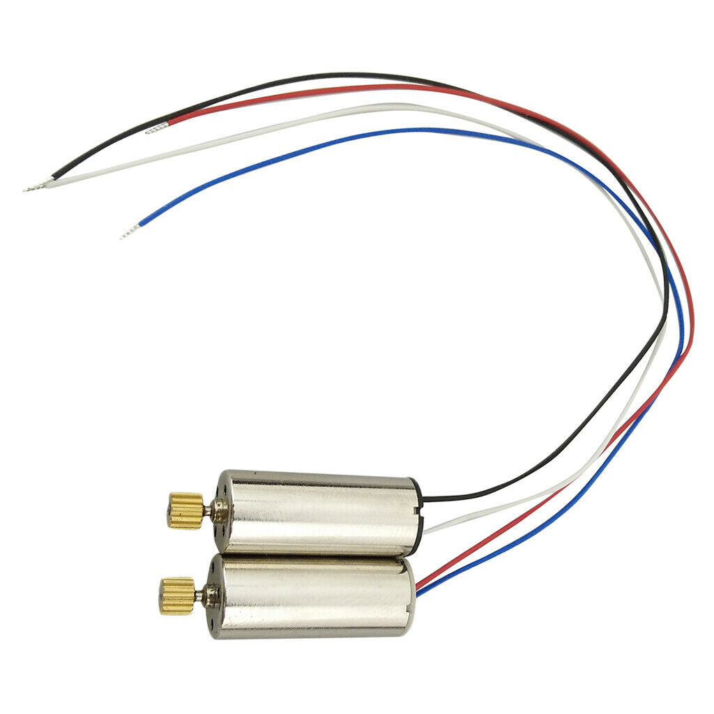 2Pcs CW CCW Copper Teeth Motor Metal for   H502E H502S H50 X4 Drone DIY