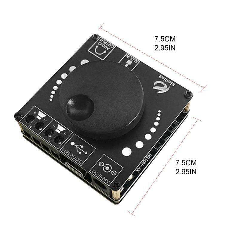 2x50W Dual Channel Stereo Bluetooth 5.0 Digital Powers Amplifier Board Module