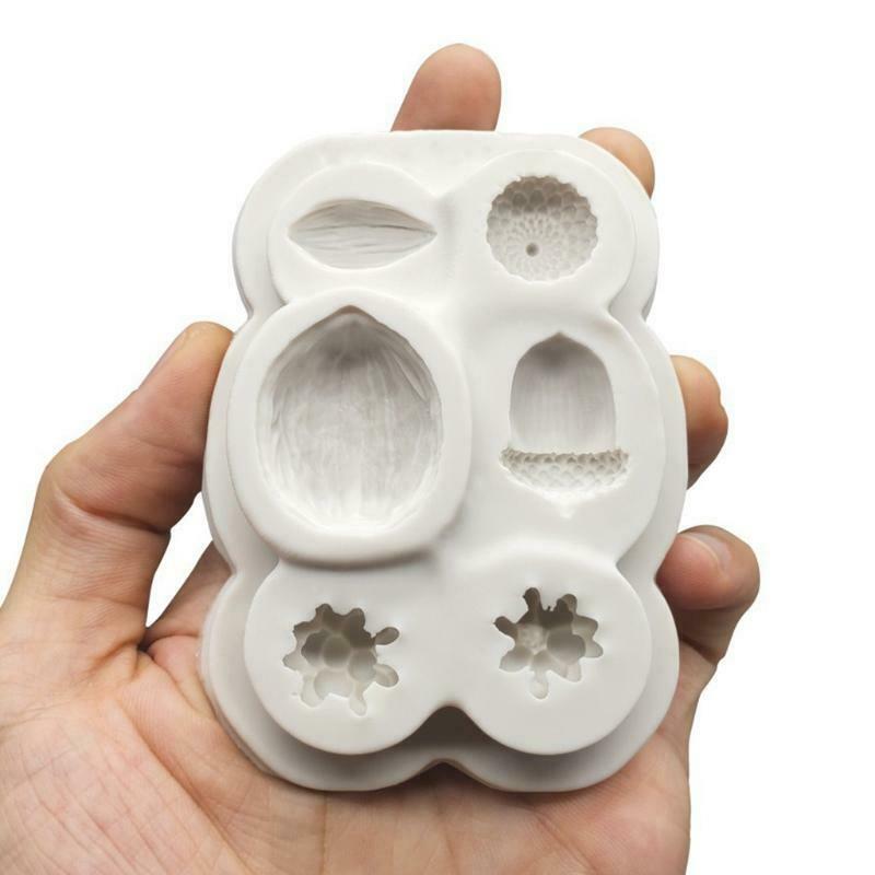 Creative Silicone Mold Pine Cone Nut Shapes Cake Mold Cartoon for Biscuit Baking