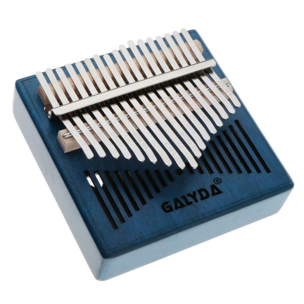 2020 Kalimba 17 Key Thumb Piano Mahogany Mbira Gift w/ Bag Finger Guards