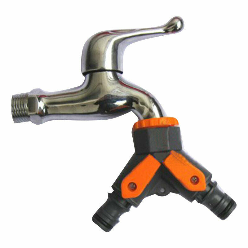 Quick Connector Y Shape Water Tap Splitter Irrigation Agriculture ConnectorA KX