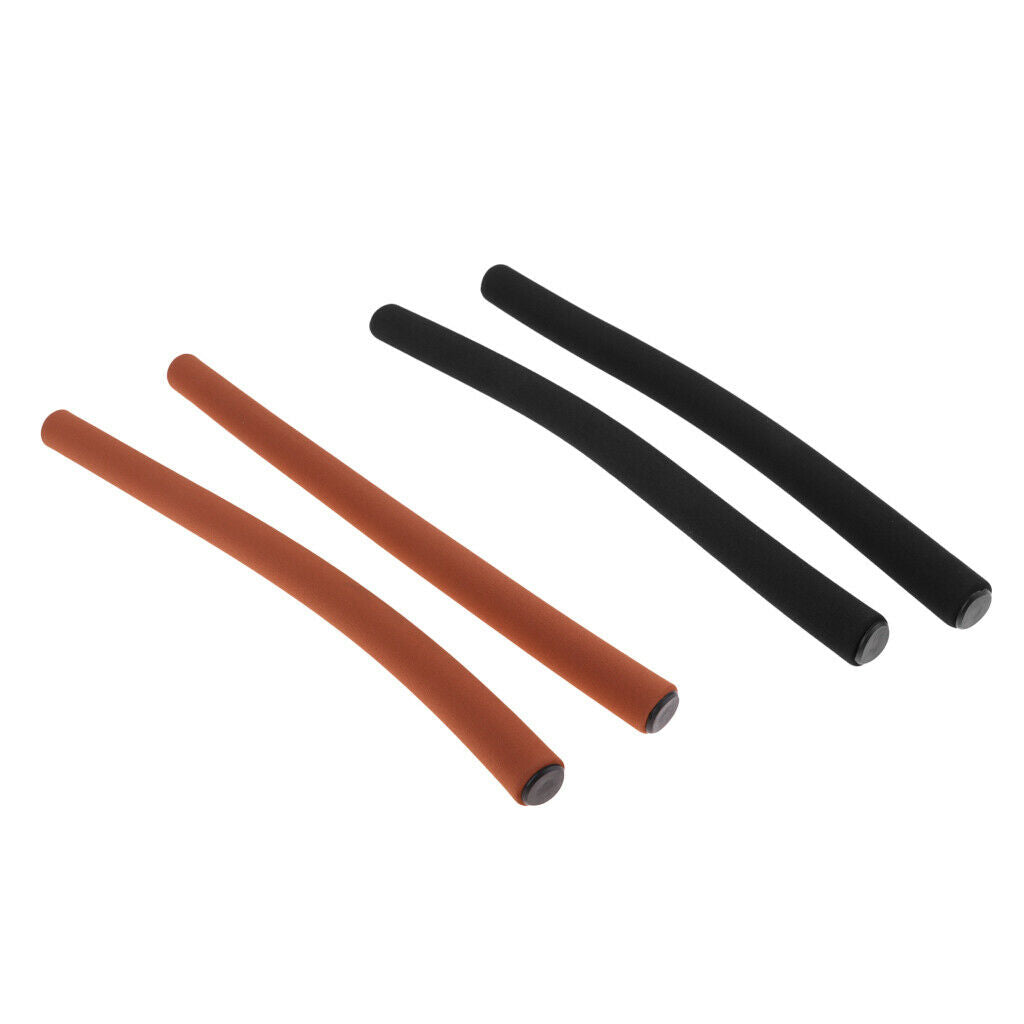 2 Pairs Silicone Handlebar Grips/Bicycle Handle Bar Covers, Suitable for or Road