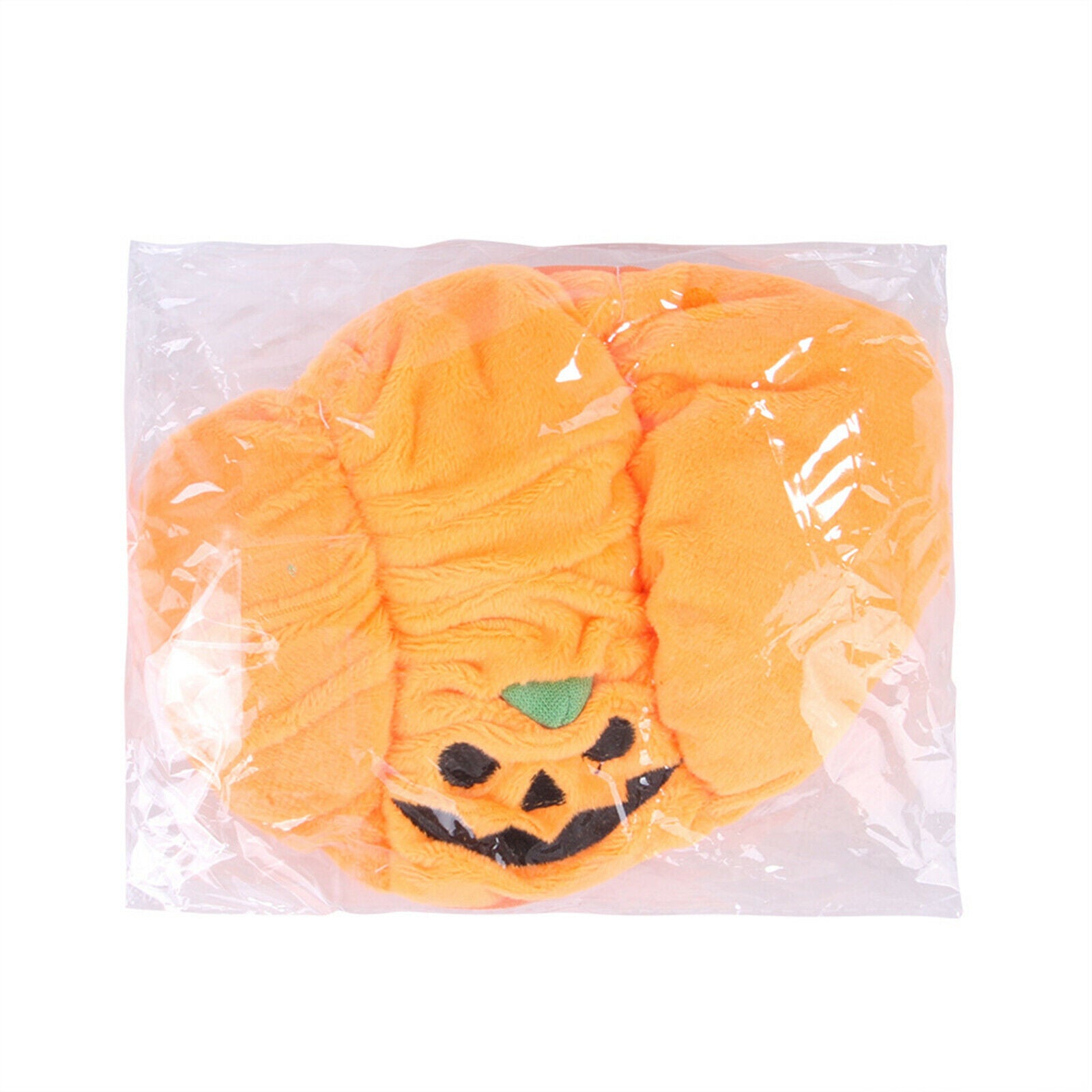 Dog Cat Pet Cute Halloween Pumpkin Hat Puppy Clothes Party Dress Up Supplies