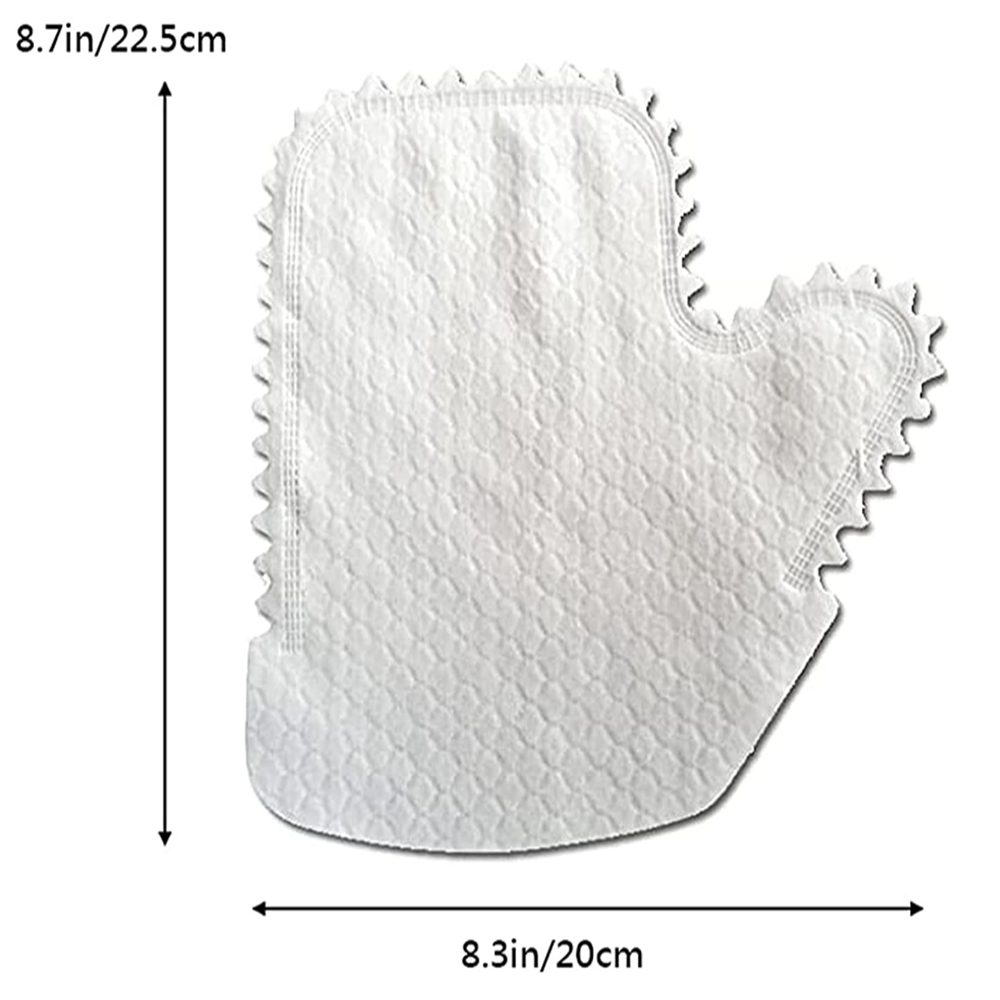 10Pcs Disposable Non-Woven Cleaning Gloves With Teeth Cleaning Duster Gloves Lot