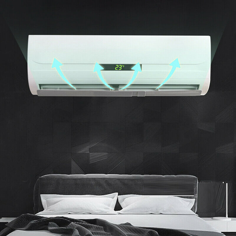 Air Conditioner Wind Shield Cold Wind Gas Deflectors Anti Direct Blowing Baff XC