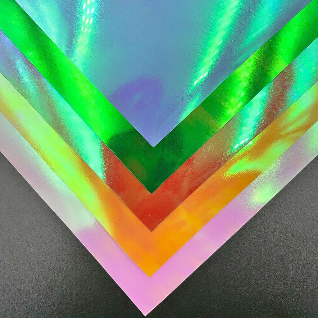 Holographic T Shirt Vinyl / Heat Transfer Vinyl HTV Iron On Vinyl in Rolls