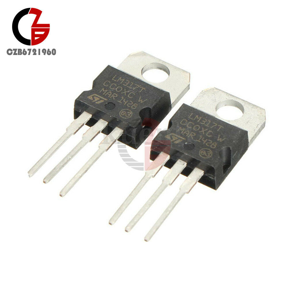 DIY Kit LED LM317 Adjustable Voltage Regulator Step-down Power Supply Module Set