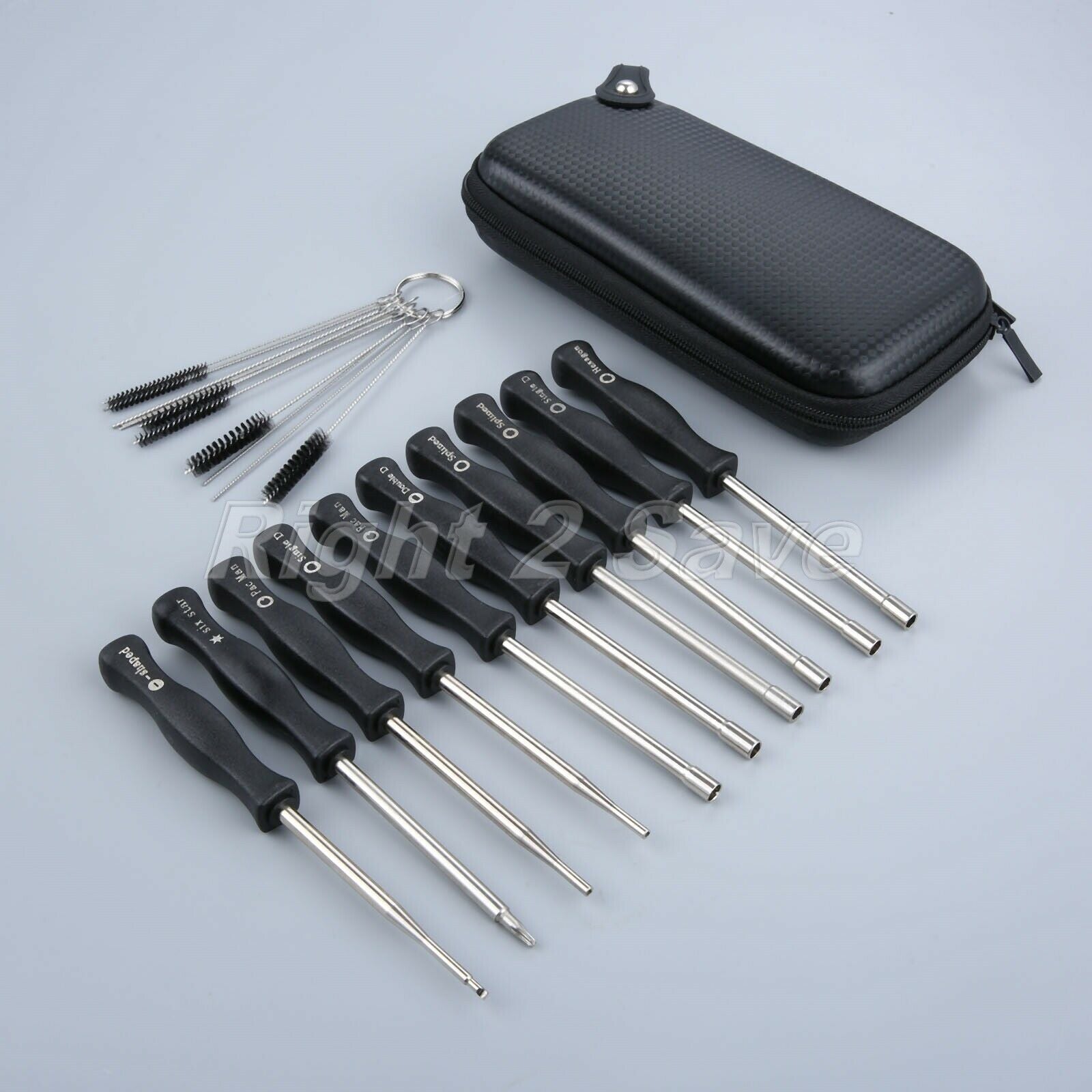 10Pcs Trimmer Carburetors Screwdriver Tool Parts For Walbro Stihl Husqvarna Zama