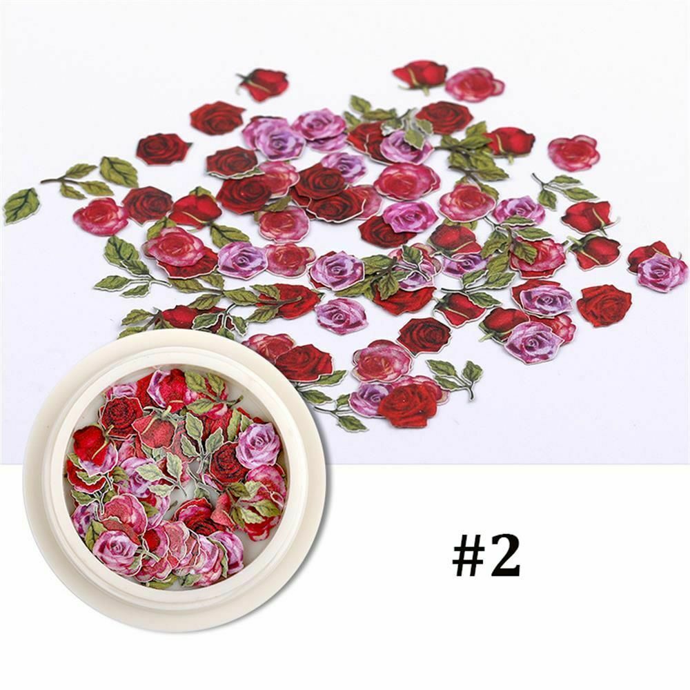 Designs Wood Pulp Flakes Ultrathin Nail Paillettes Nail Art Sequins Holographic